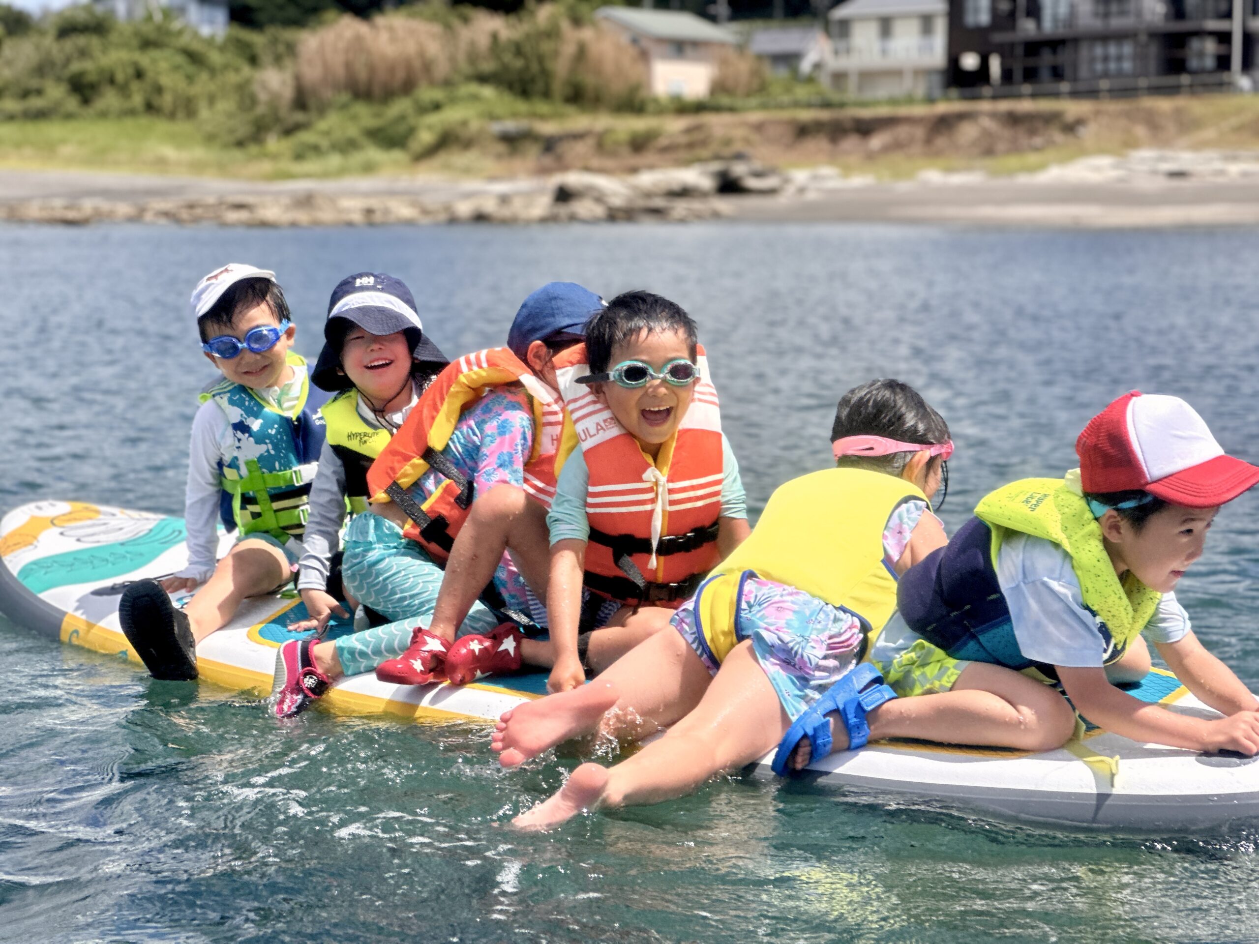 Kindergarten Tateyama Beach House swim day